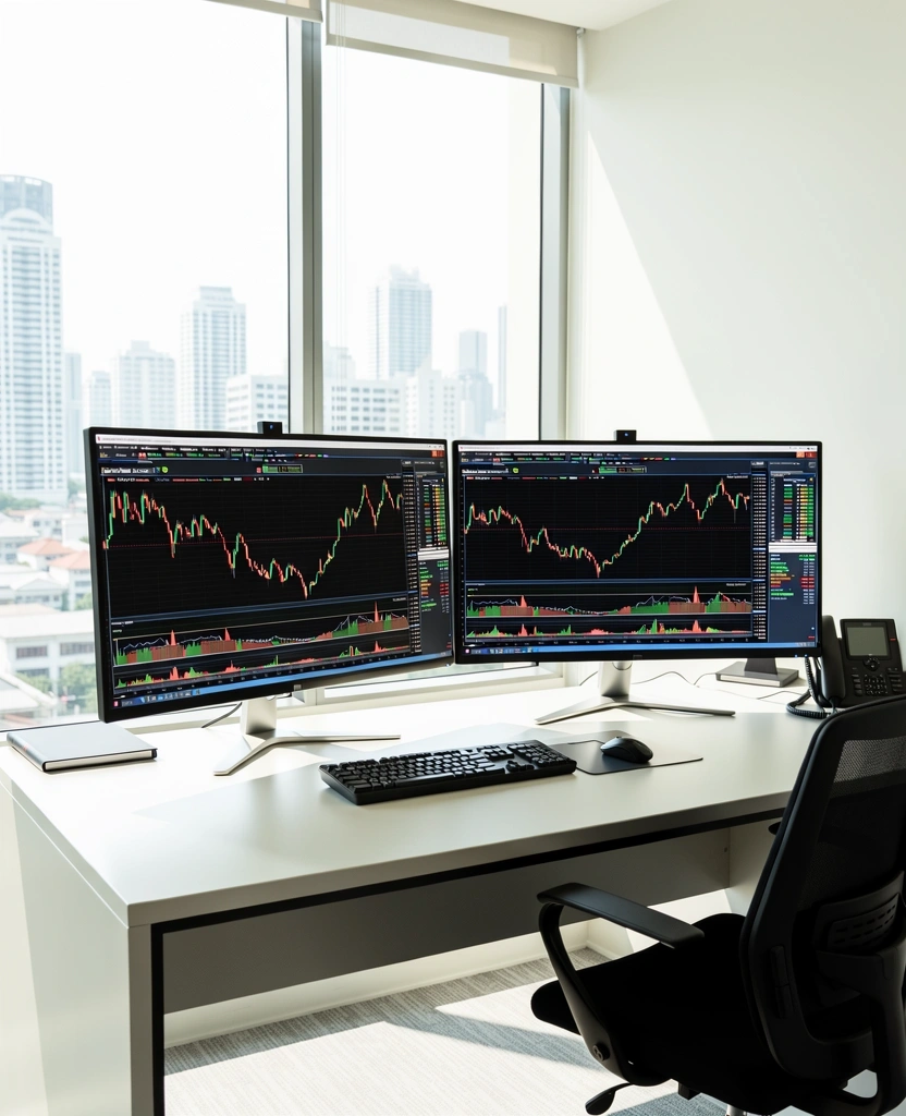 Terminal dagangan profesional